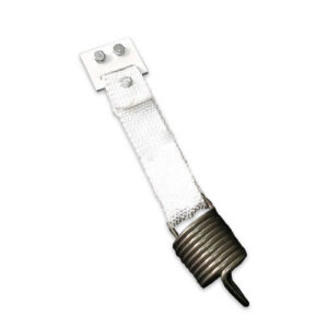 Mosquetão mola inox branco